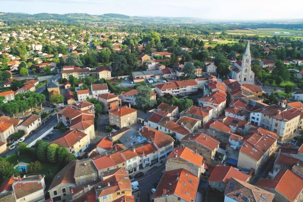 Chazay-d'Azergues Le Petit Castel, Portes De Lyon מראה חיצוני תמונה
